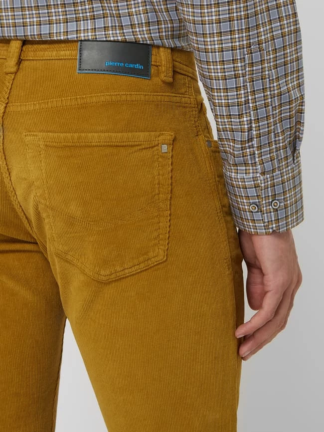 Pierre Cardin Tapered Fit Cordhose Mit Stretch-Anteil Modell 'Lyon' - 'Futureflex' - Camel 3 Pierre Cardin Tapered Fit Cordhose Mit Stretch-Anteil Modell 'Lyon' - 'Futureflex' - Camel – Bild 3