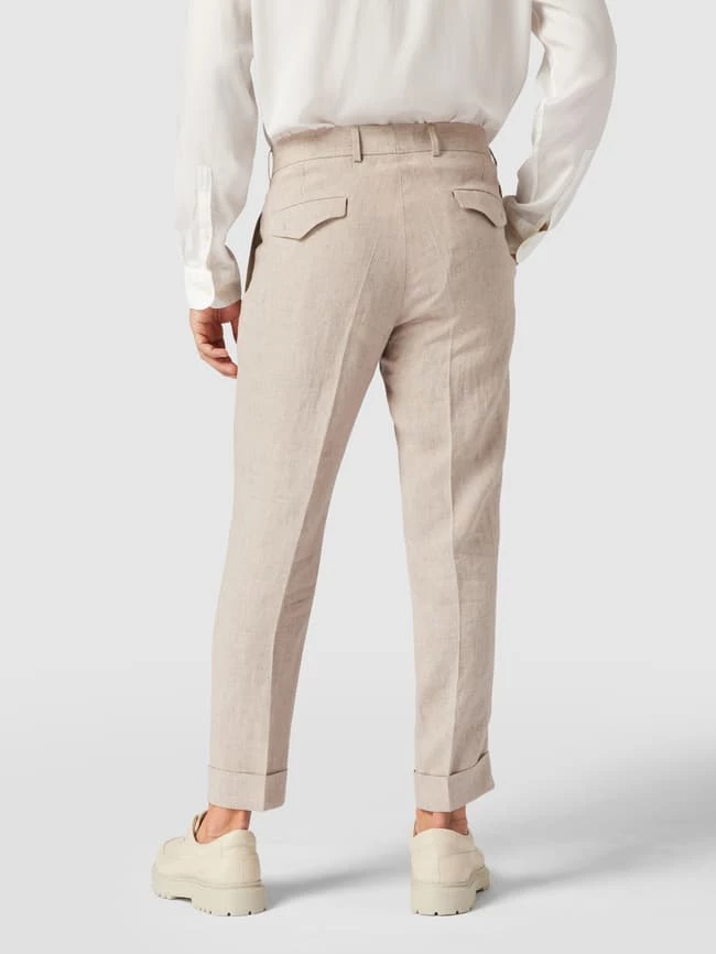 CG - Club Of Gents Oversized Fit Anzughose Mit Strukturmuster - Beige 5 CG - Club Of Gents Oversized Fit Anzughose Mit Strukturmuster - Beige – Bild 5