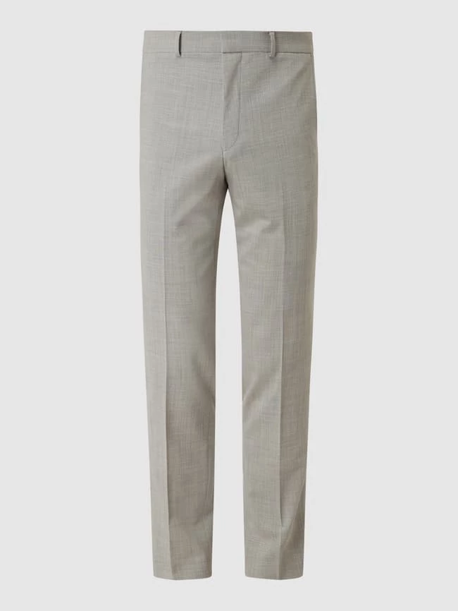 S.Oliver BLACK LABEL Anzughose Mit Schurwoll-Anteil - Beige 2 S.Oliver BLACK LABEL Anzughose Mit Schurwoll-Anteil - Beige – Bild 2