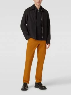 Christian Berg Men Hose Mit Seitlichen Eingrifftaschen - Dunkelgelb