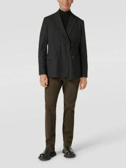 Brax Straight Fit Chino Mit Label-Detail Modell 'Cadiz' - Khaki