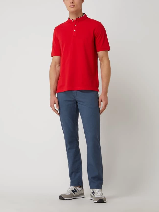 Montego Regular Fit Hose Mit Stretch-Anteil - Blau 1 Montego Regular Fit Hose Mit Stretch-Anteil - Blau