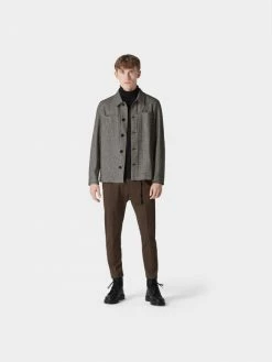 Stylebop Bundfaltenhose Mit Gürtel - Mittelgrau