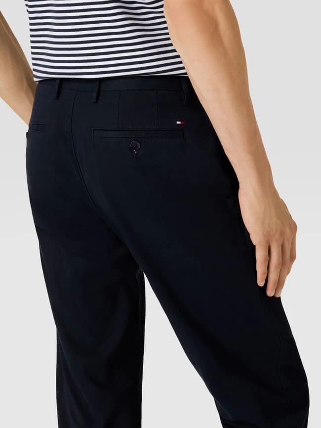 Tommy Hilfiger Hose Mit Label-Details Modell 'Denton' - Marineblau 3 Tommy Hilfiger Hose Mit Label-Details Modell 'Denton' - Marineblau – Bild 3