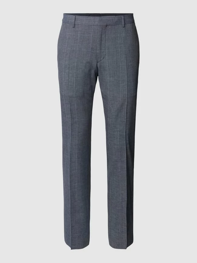 Tommy Hilfiger Slim Fit Anzughose Mit Woll- Und Viskose-Anteil - Marineblau 2 Tommy Hilfiger Slim Fit Anzughose Mit Woll- Und Viskose-Anteil - Marineblau – Bild 2