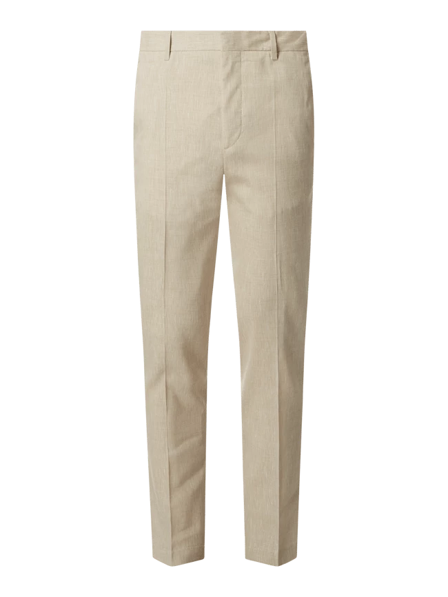 Pierre Cardin Anzughose Mit Stretch-Anteil Modell 'Rick' - 'Futureflex' - Beige 1 Pierre Cardin Anzughose Mit Stretch-Anteil Modell 'Rick' - 'Futureflex' - Beige