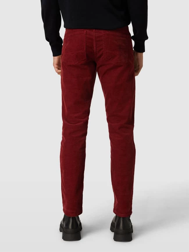 Christian Berg Men Cordhose Mit Stretch-Anteil - Dunkelrot 5 Christian Berg Men Cordhose Mit Stretch-Anteil - Dunkelrot – Bild 5