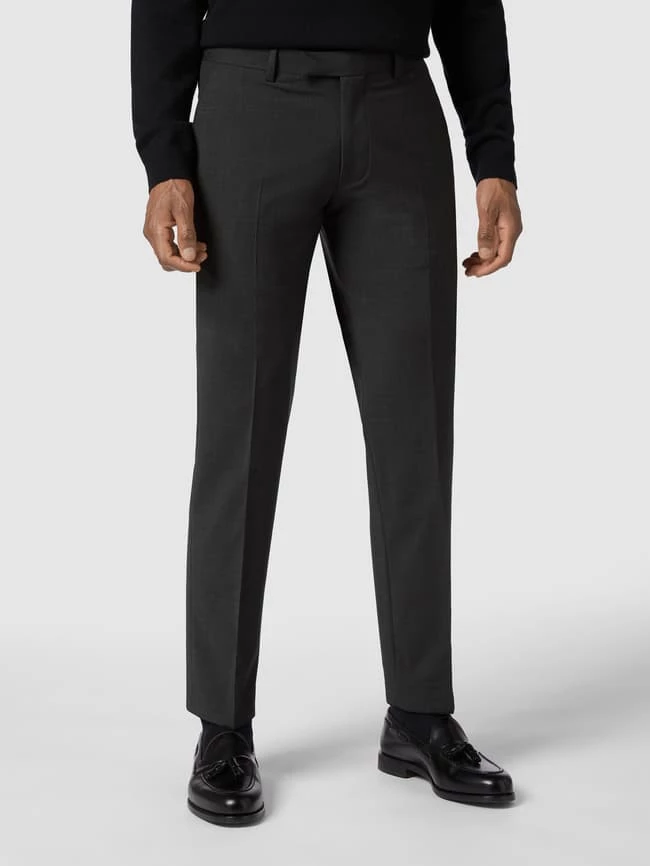 MCNEAL Business-Hose Mit Webstruktur - Anthrazit 4 MCNEAL Business-Hose Mit Webstruktur - Anthrazit – Bild 4