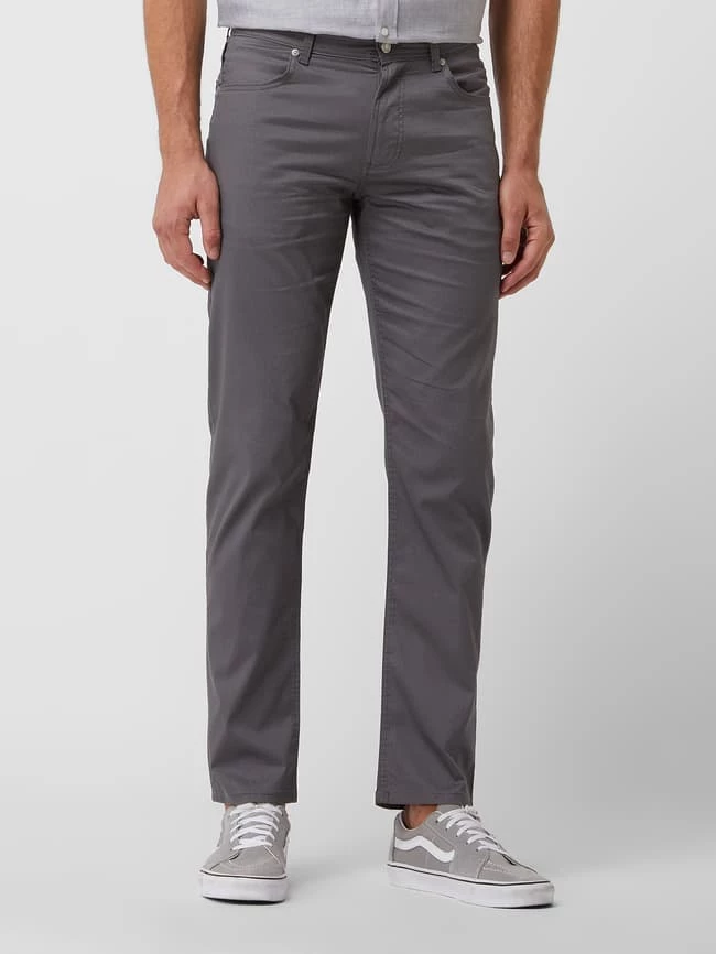 Christian Berg Men Regular Fit Hose Mit Stretch-Anteil - Dunkelgrau 4 Christian Berg Men Regular Fit Hose Mit Stretch-Anteil - Dunkelgrau – Bild 4