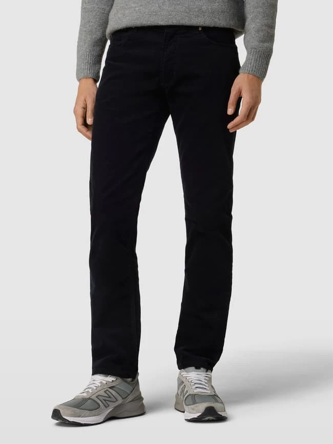 Christian Berg Men Cordhose Mit Stretch-Anteil - Marineblau 4 Christian Berg Men Cordhose Mit Stretch-Anteil - Marineblau – Bild 4