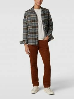 Christian Berg Men Cordhose Mit Stretch-Anteil - Cognac