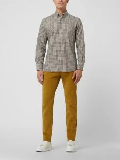 Pierre Cardin Tapered Fit Cordhose Mit Stretch-Anteil Modell 'Lyon' - 'Futureflex' - Camel