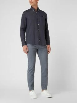 Pierre Cardin Tapered Fit Hose Mit Hohem Stretch-Anteil Modell 'Lyon' - 'Futureflex' - Hellblau