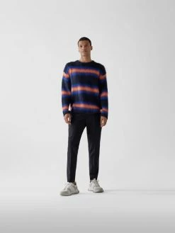 Stylebop Bundfaltenhose Mit Eingrifftaschen - Marineblau