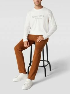 Brax Straight Fit Chino Mit Label-Detail Modell 'Cadiz' - Camel
