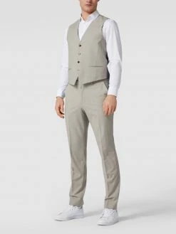 HUGO Regular Fit Anzughose Mit Stretch-Anteil Modell 'Simmons' - Hellgrau