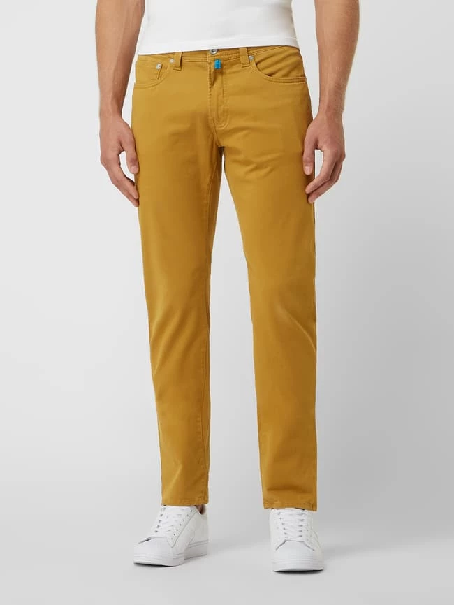 Pierre Cardin Tapered Fit Hose Mit Stretch-Anteil Modell 'Lyon' - 'Futureflex' - Camel 4 Pierre Cardin Tapered Fit Hose Mit Stretch-Anteil Modell 'Lyon' - 'Futureflex' - Camel – Bild 4