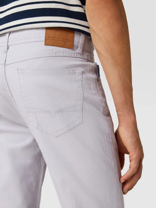 Christian Berg Men Hose Im 5-Pocket-Design - Hellgrau 3 Christian Berg Men Hose Im 5-Pocket-Design - Hellgrau – Bild 3