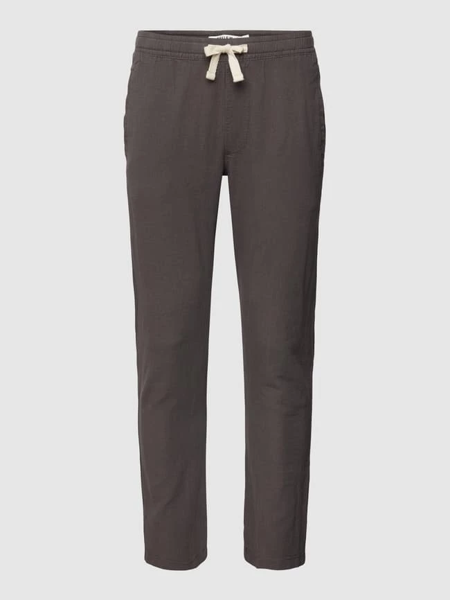 REVIEW Leinenhose Mit Tunnelzug - Mittelgrau 2 REVIEW Leinenhose Mit Tunnelzug - Mittelgrau – Bild 2