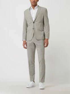 S.Oliver BLACK LABEL Anzughose Mit Schurwoll-Anteil - Beige