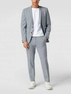 HUGO Anzughose Mit Schurwoll-Anteil Modell 'Hesten' - Bleu