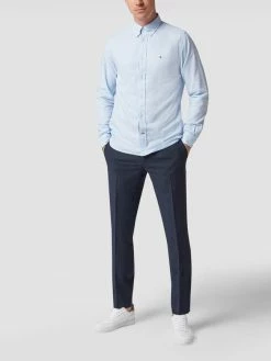 Tommy Hilfiger Anzughose Mit Karomuster - Marineblau