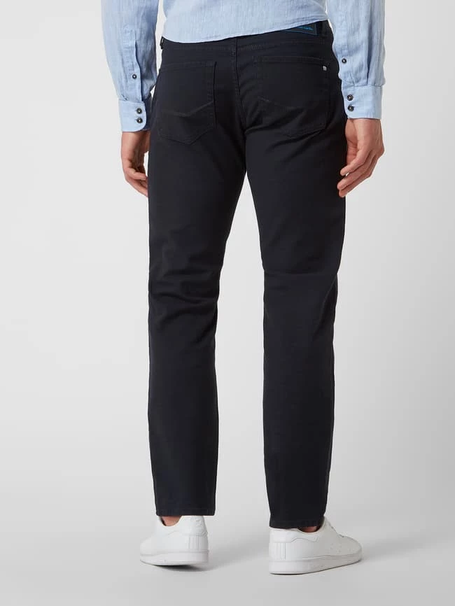 Pierre Cardin Tapered Fit Hose Mit Hohem Stretch-Anteil Modell 'Lyon' - 'Futureflex' - Marineblau 5 Pierre Cardin Tapered Fit Hose Mit Hohem Stretch-Anteil Modell 'Lyon' - 'Futureflex' - Marineblau – Bild 5