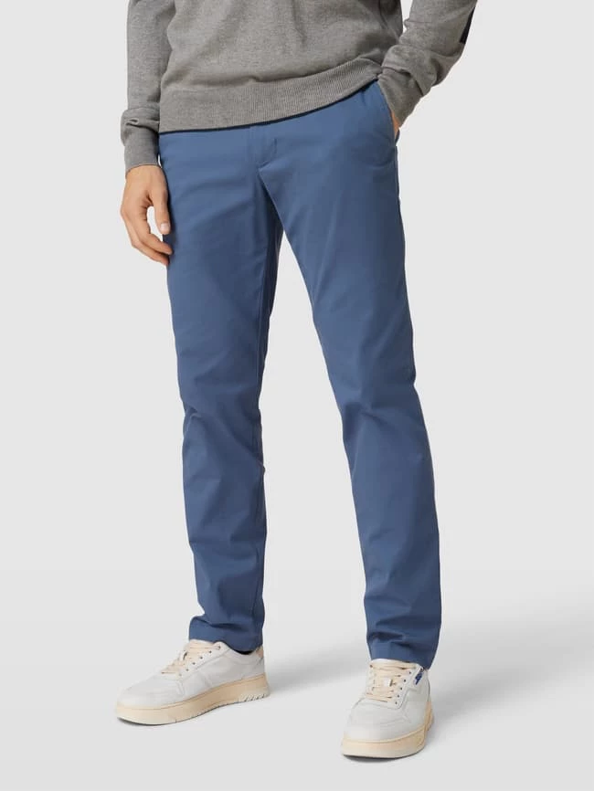 Tommy Hilfiger Chino Mit Label-Detail Modell 'DENTON CHINO 1985 PIMA' - Blau 4 Tommy Hilfiger Chino Mit Label-Detail Modell 'DENTON CHINO 1985 PIMA' - Blau – Bild 4