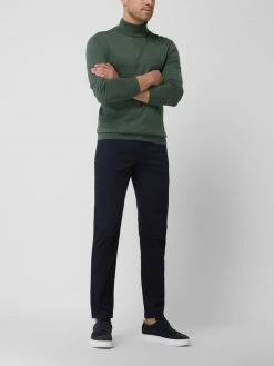 Bugatti Regular Fit Hose Mit Stretch-Anteil - Marineblau