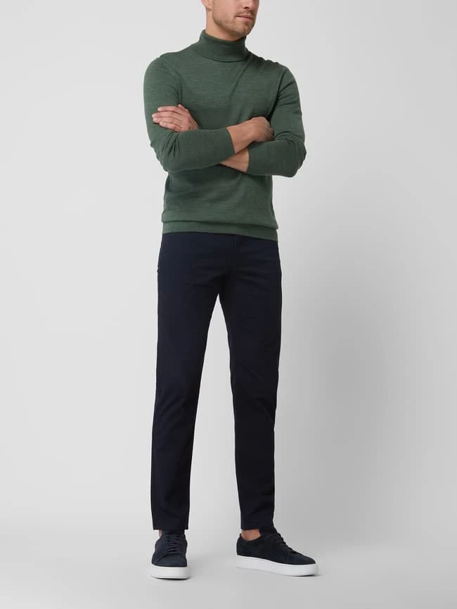 Bugatti Regular Fit Hose Mit Stretch-Anteil - Marineblau 1 Bugatti Regular Fit Hose Mit Stretch-Anteil - Marineblau