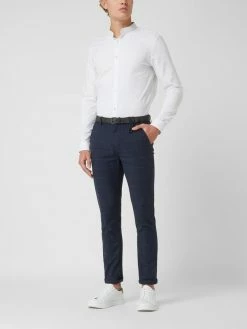 Tom Tailor Denim Straight Fit Chino Mit Stretch-Anteil - Dunkelblau