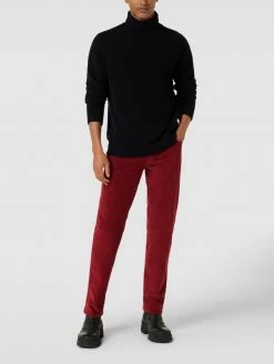 Ralph Lauren Shop 22 Brax Cordhose In 5-Pocket-Design Modell 'Cadiz' - Rot