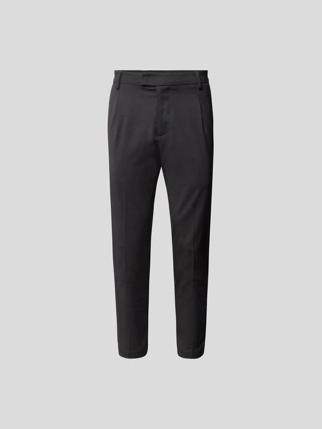 Stylebop Regular Fit Hose Mit Bundfalten - Dunkelgrau 2 Stylebop Regular Fit Hose Mit Bundfalten - Dunkelgrau – Bild 2