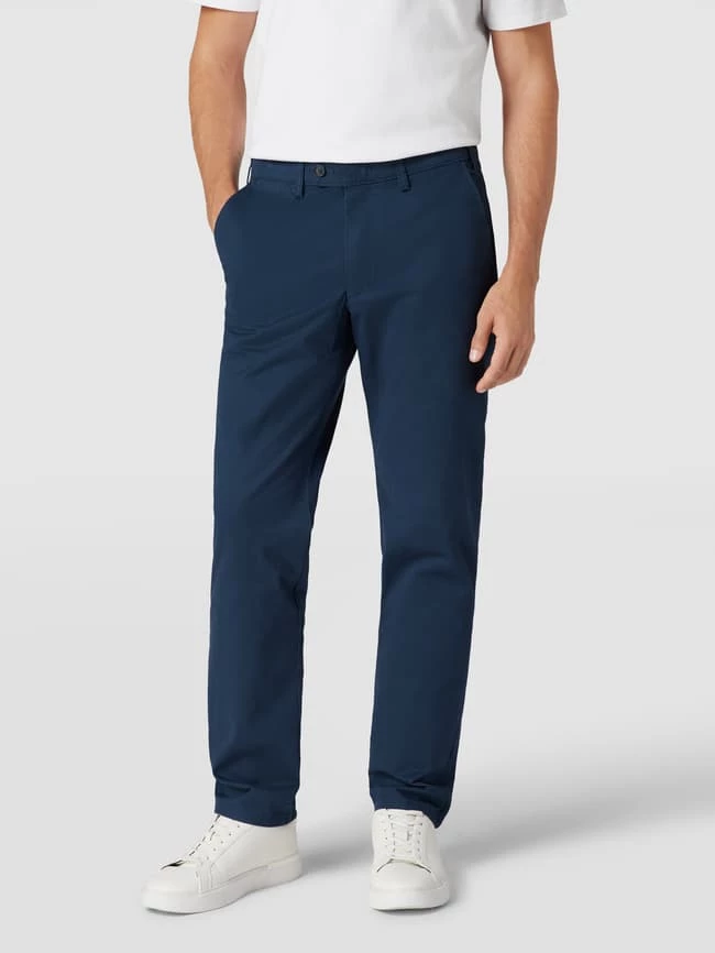 Christian Berg Men Hose Mit Seitlichen Eingrifftaschen - Royalblau 4 Christian Berg Men Hose Mit Seitlichen Eingrifftaschen - Royalblau – Bild 4