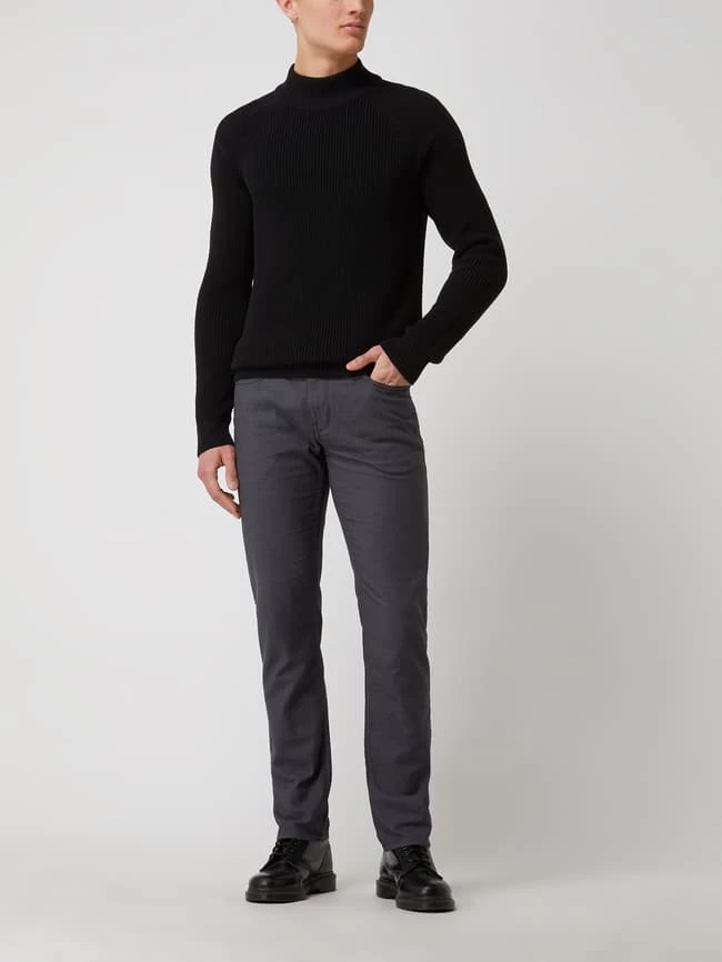 Montego Regular Fit Hose Mit Stretch-Anteil - Anthrazit 1 Montego Regular Fit Hose Mit Stretch-Anteil - Anthrazit