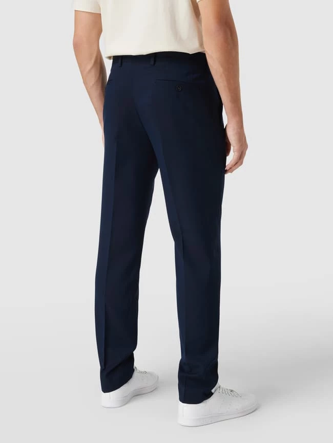 S.Oliver BLACK LABEL Anzug-Hose Mit Webmuster - Marineblau 5 S.Oliver BLACK LABEL Anzug-Hose Mit Webmuster - Marineblau – Bild 5