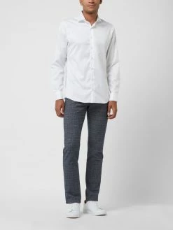 Ralph Lauren Shop 28 Bugatti Regular Fit Hose Mit Stretch-Anteil - Blau