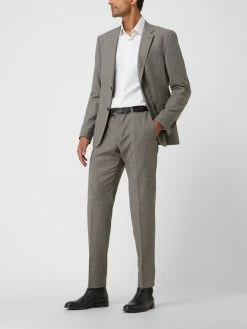 Strellson Slim Fit Anzughose Aus Wollmischung Modell 'Mace' - Beige