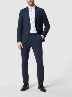 Tommy Hilfiger Slim Fit Anzughose Mit Stretch-Anteil - Marineblau