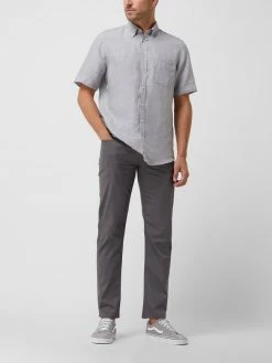 Christian Berg Men Regular Fit Hose Mit Stretch-Anteil - Dunkelgrau