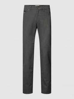 Brax Hose Mit Label-Patch Modell 'Cadiz' - Anthrazit