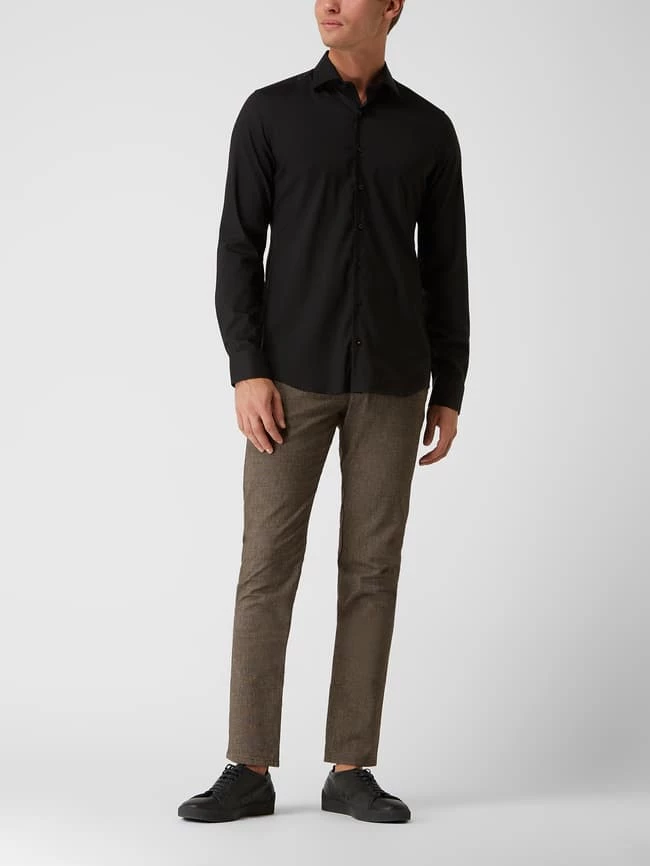 Bugatti Regular Fit Hose Mit Stretch-Anteil - Beige 1 Bugatti Regular Fit Hose Mit Stretch-Anteil - Beige