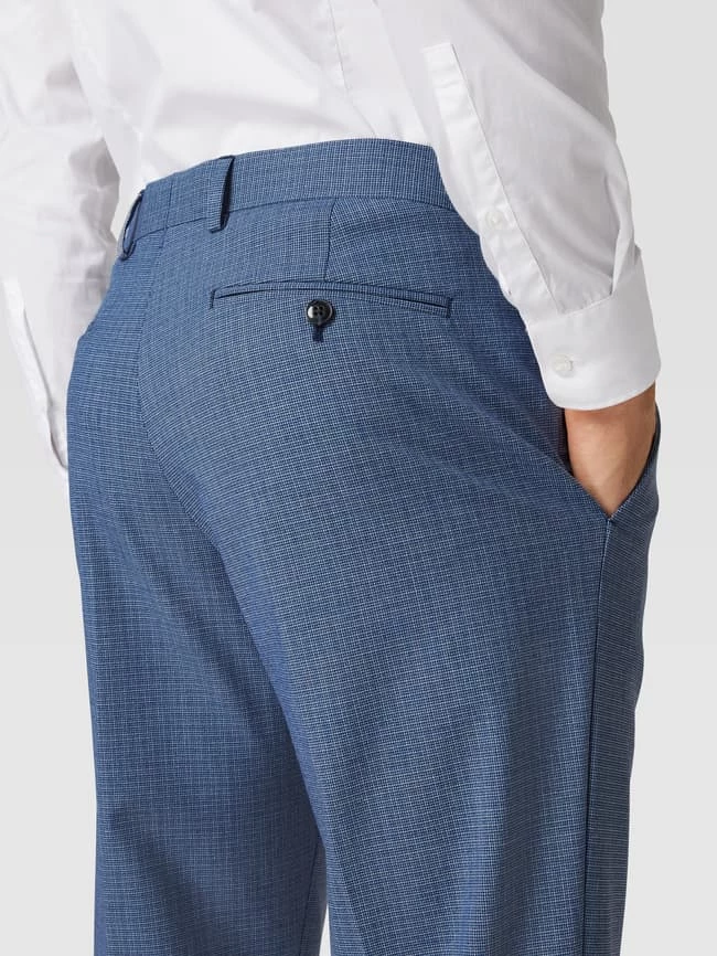 Christian Berg Men Hose Mit Französischen Eingrifftaschen - Blau 3 Christian Berg Men Hose Mit Französischen Eingrifftaschen - Blau – Bild 3