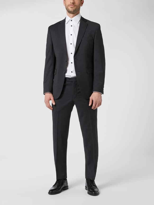 Christian Berg Men Anzug-Hose Mit Stretch-Anteil - Anthrazit 1 Christian Berg Men Anzug-Hose Mit Stretch-Anteil - Anthrazit