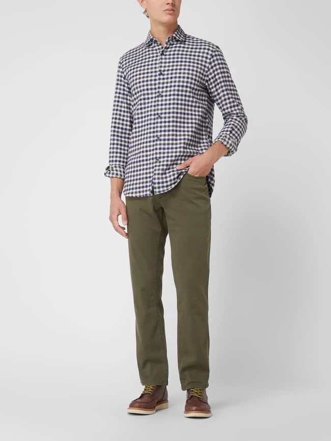 Camel Active Regular Fit Hose Mit Stretch-Anteil Modell 'Houston' - Olivgrün 1 Camel Active Regular Fit Hose Mit Stretch-Anteil Modell 'Houston' - Olivgrün