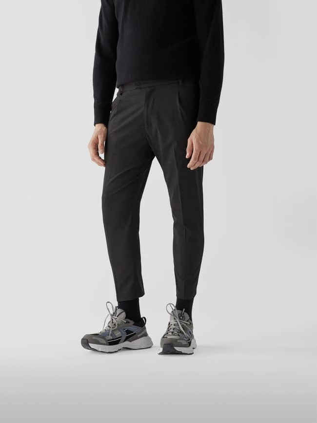 Stylebop Regular Fit Hose Mit Bundfalten - Dunkelgrau 4 Stylebop Regular Fit Hose Mit Bundfalten - Dunkelgrau – Bild 4