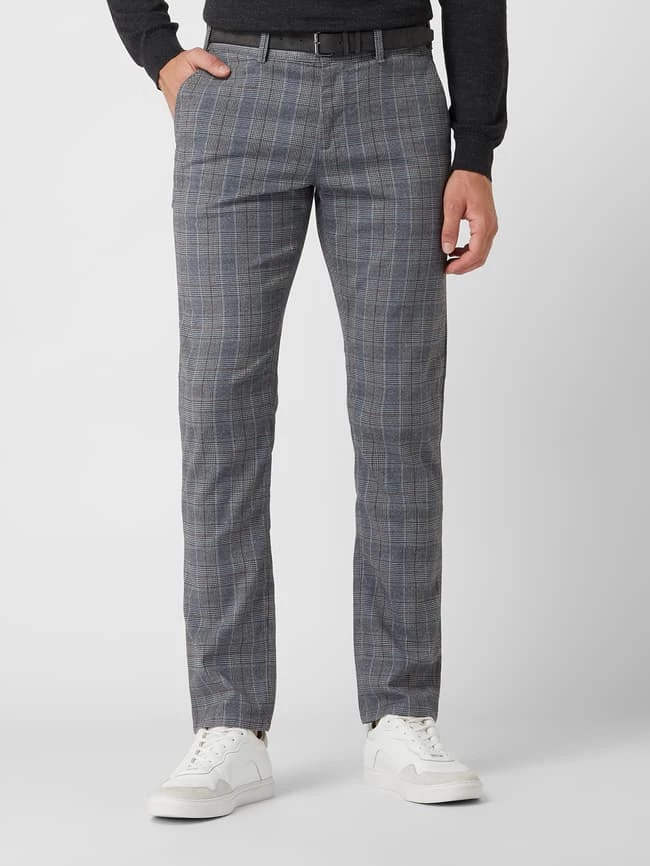 MCNEAL Slim Fit Chino Mit Stretch-Anteil - Mittelgrau 4 MCNEAL Slim Fit Chino Mit Stretch-Anteil - Mittelgrau – Bild 4