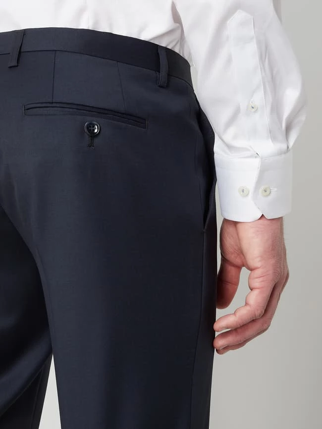 Cinque Slim Fit Anzughose Aus Schurwolle Modell 'Cimelotti-H' - Marineblau 3 Cinque Slim Fit Anzughose Aus Schurwolle Modell 'Cimelotti-H' - Marineblau – Bild 3