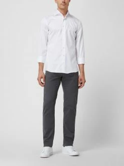 Pierre Cardin Tapered Fit Hose Mit Stretch-Anteil Modell 'Lyon' - 'Futureflex' - Anthrazit