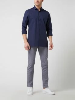 Bugatti Regular Fit Hose Mit Stretch-Anteil - Blau